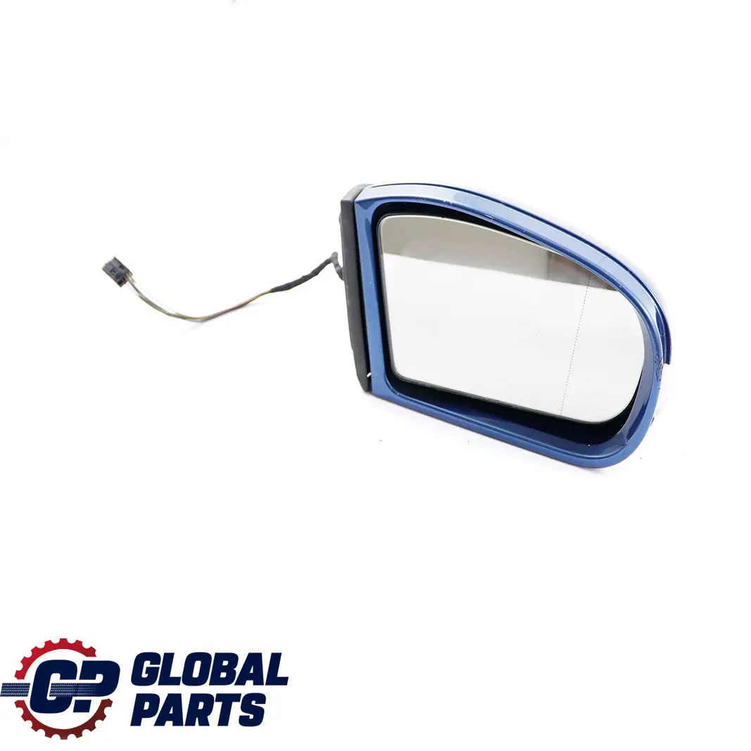 Mercedes-Benz C-Class W203 Right O/S Door Wing Mirror Jaspisblau Metallic 345