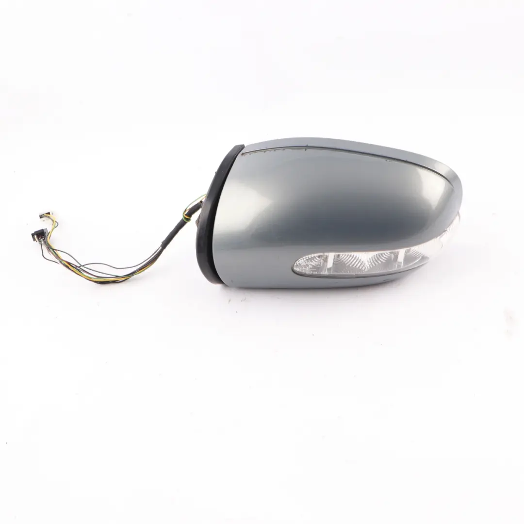 Mercedes W211 Wing Mirror Door Left N/S Outside Power Fold Perlite Grey - 747