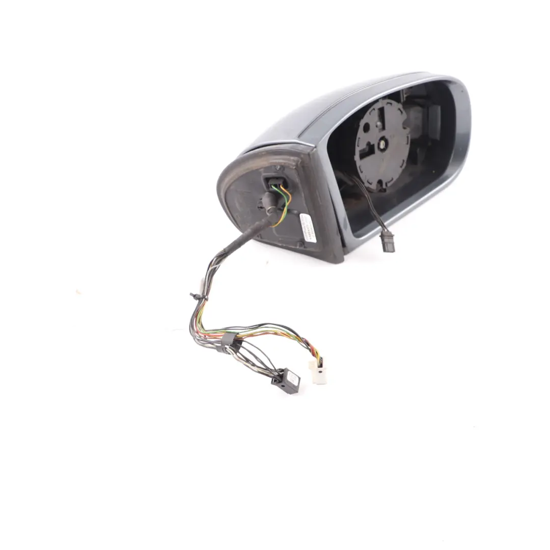 Mercedes W211 Wing Mirror Door Right O/S Power Fold Outside Flint Grey - 368