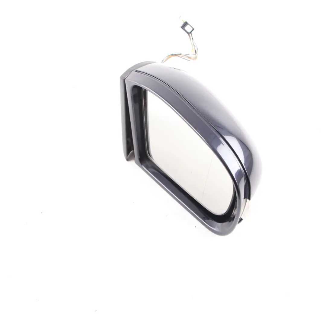 Mercedes W203 Wing Mirror Power Fold Door Right O/S Outside Tanzanite Blue - 359