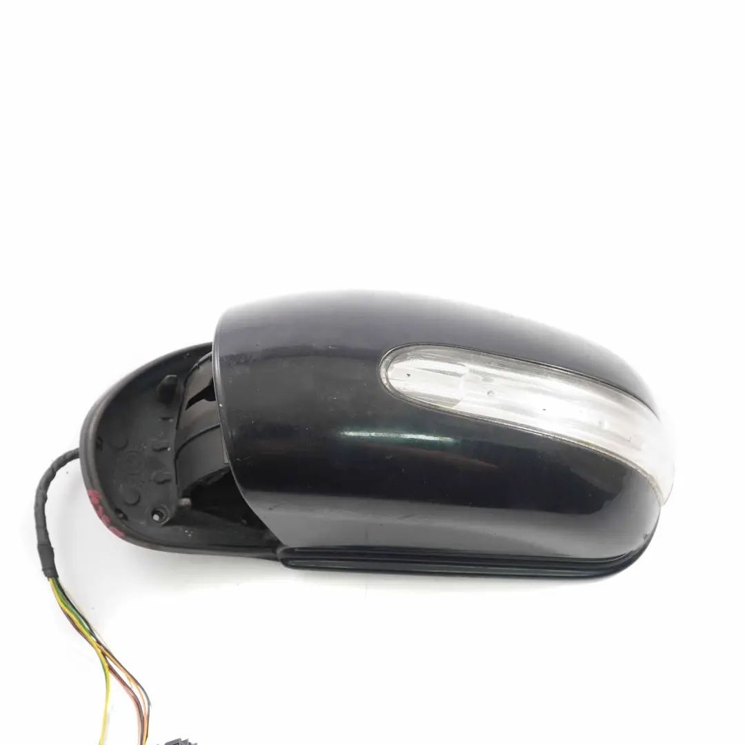 Mercedes W203 Wing Mirror Power Fold Door Left N/S Diamond Black Metallic - 768