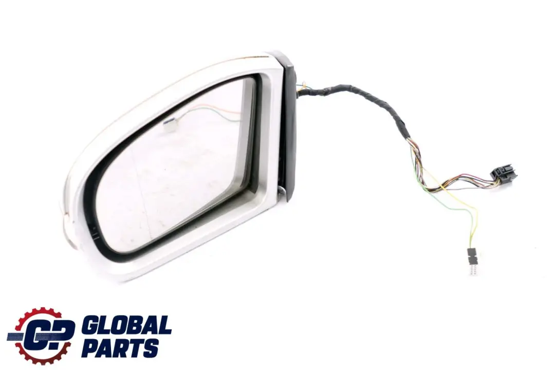 Mercedes-Benz C-Class W203 Left N/S Wing Door Mirror Foldable Brilliant Silver