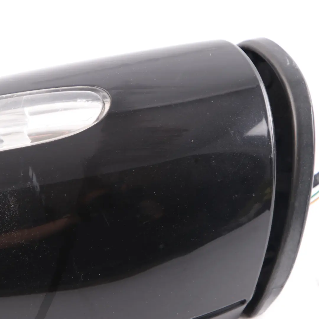 Mercedes W203 Wing Mirror Power Fold Door Left N/S Obsidian Black Metallic - 197