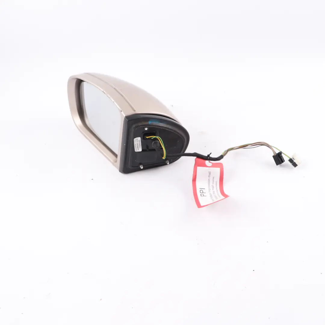 Mercedes W203 Wing Mirror Power Fold Door Left N/S Outside Travertine Beige 693