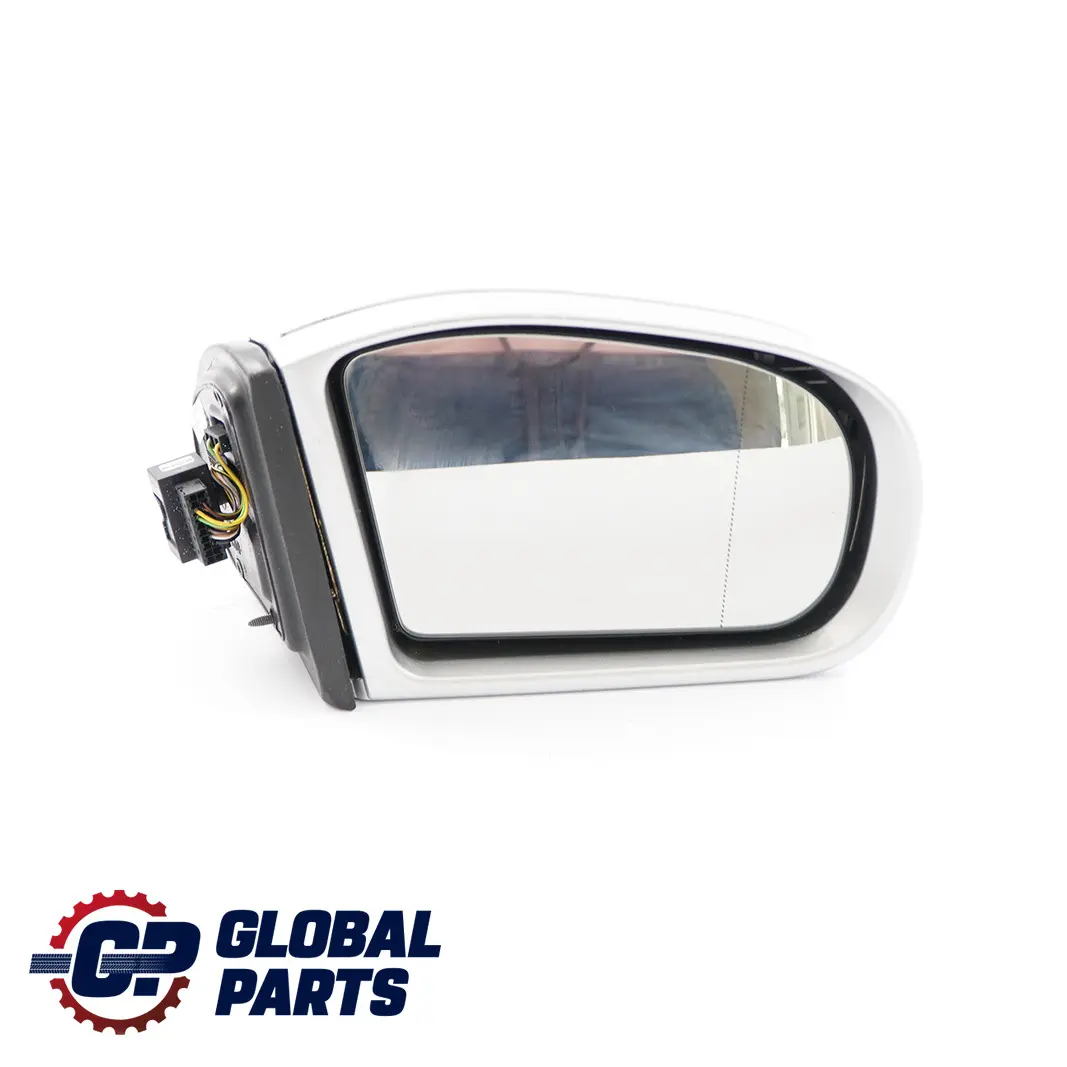 Mercedes-Benz C-Class W203 Right O/S Wing Door Mirror Foldable Brilliant Silver