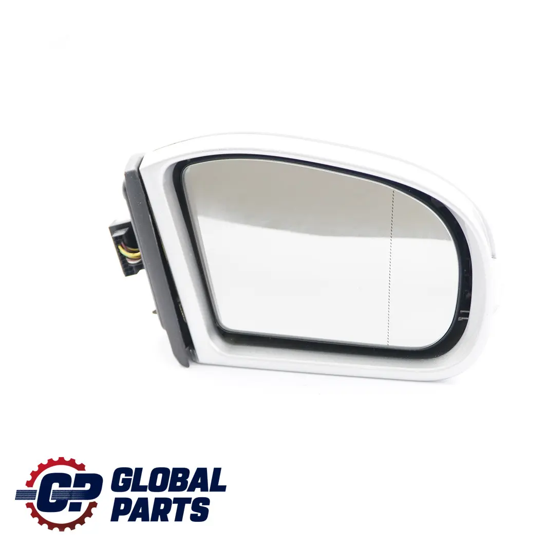 Mercedes-Benz C-Class W203 Right O/S Wing Door Mirror Foldable Brilliant Silver