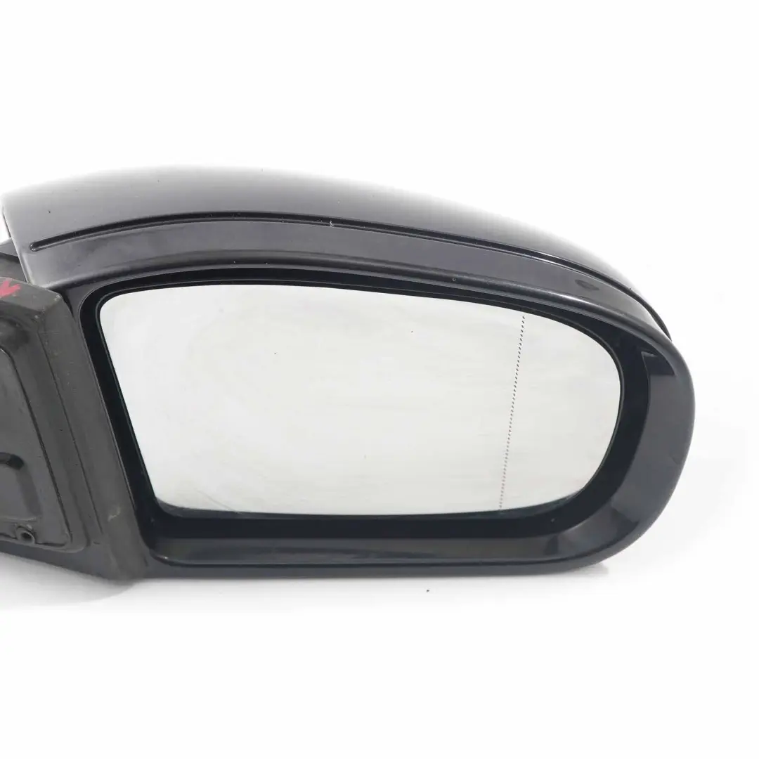 Mercedes W203 Wing Mirror Power Fold Door Right O/S Diamond Black Metallic - 768