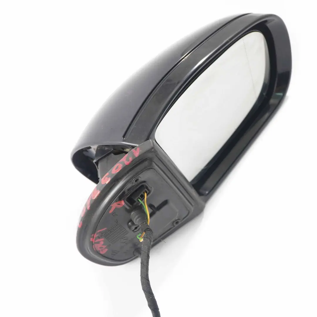 Mercedes W203 Wing Mirror Power Fold Door Right O/S Diamond Black Metallic - 768