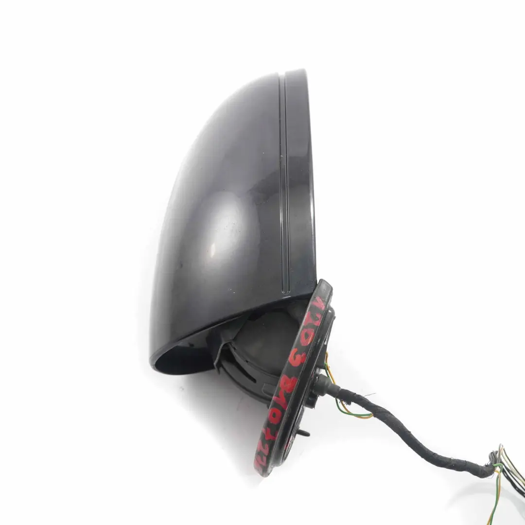 Mercedes W203 Wing Mirror Power Fold Door Right O/S Diamond Black Metallic - 768