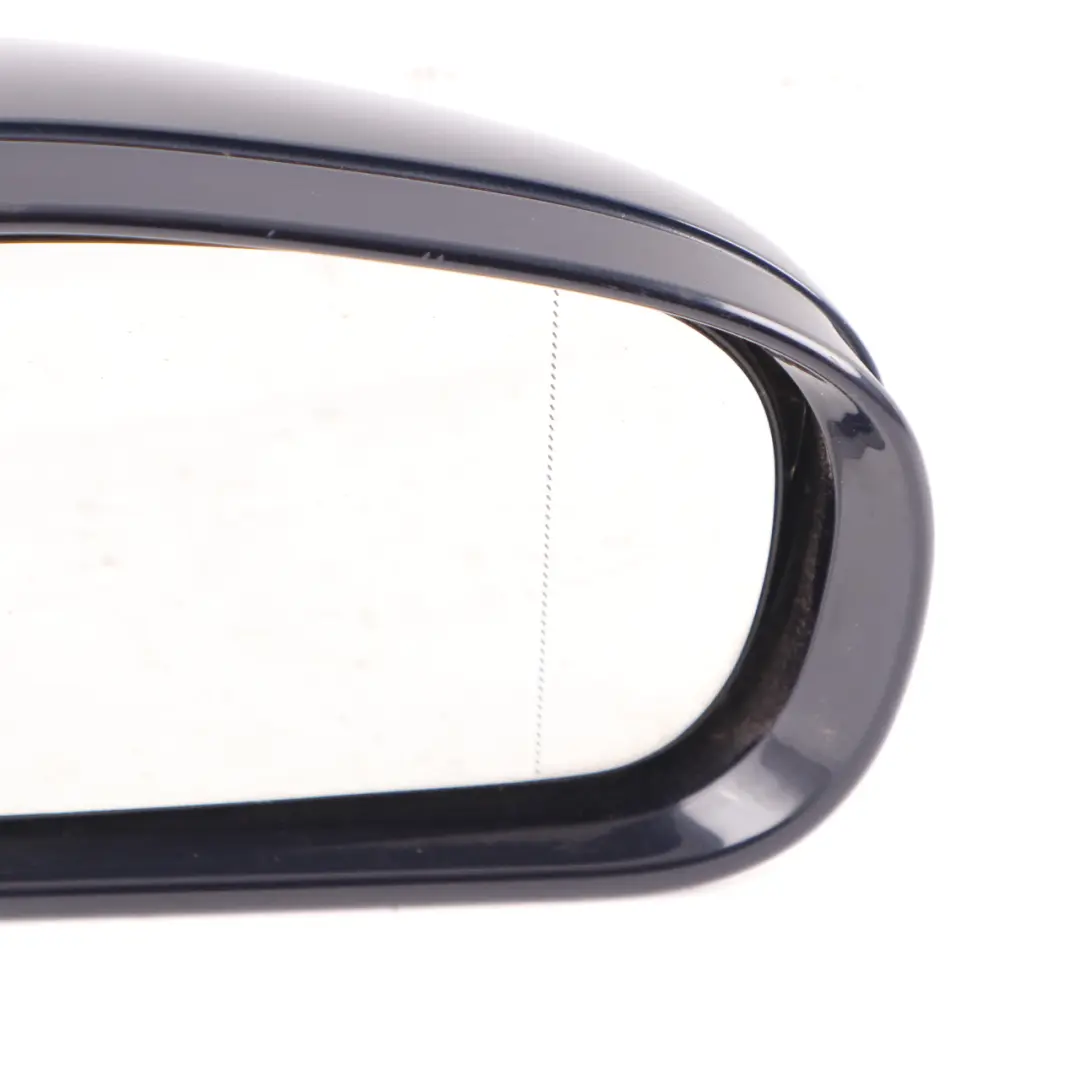 Mercedes W203 Wing Mirror Right O/S Door Auto Dip Folding Tanzanite Blue - 359