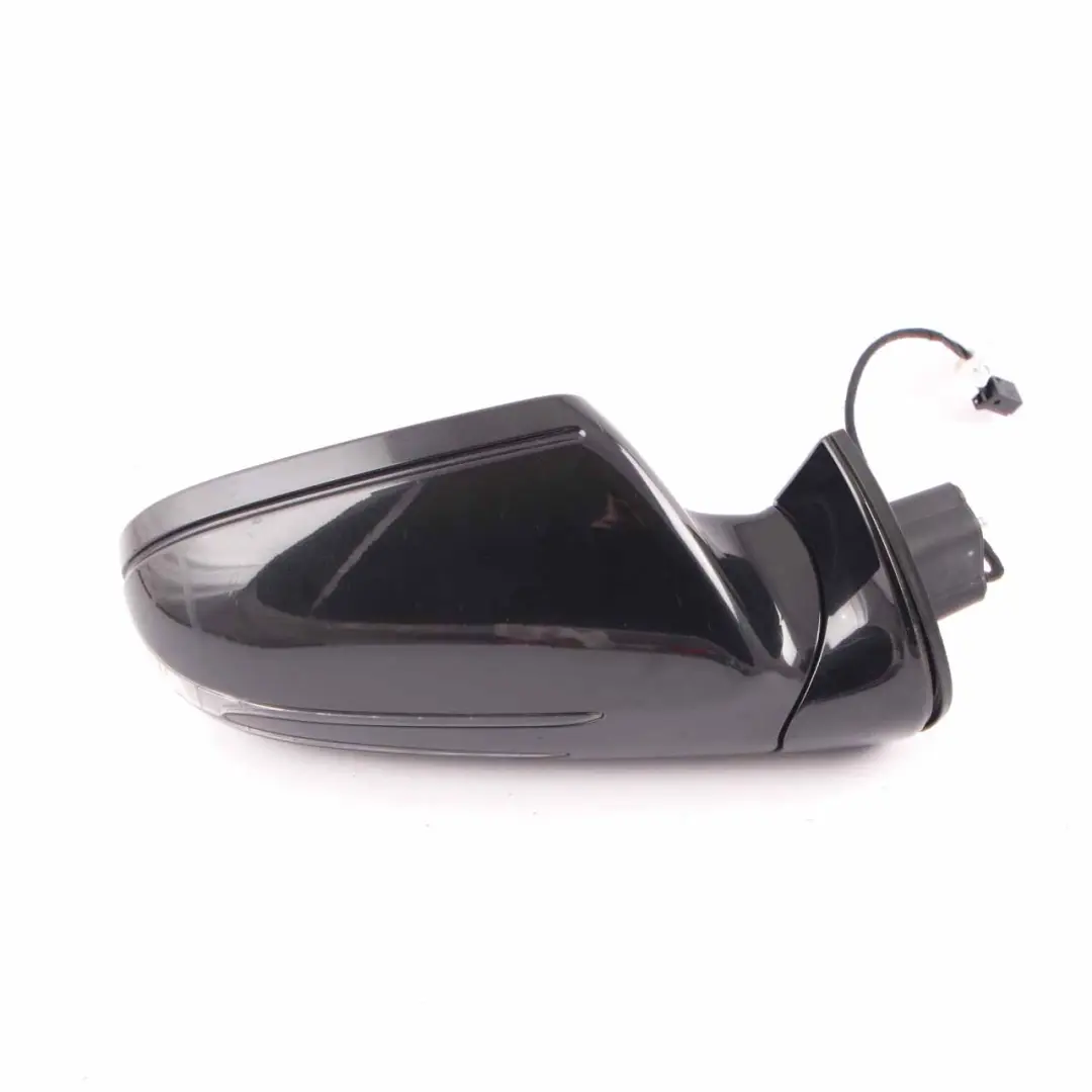 Wing Mirror Mercedes CL203 Power Fold Right Door Obsidian Black Metallic 197U