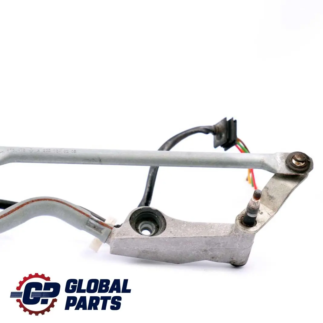 Mercedes CLK-Class C209 W209 Windscreen Wiper Linkage Motor System A2038200212