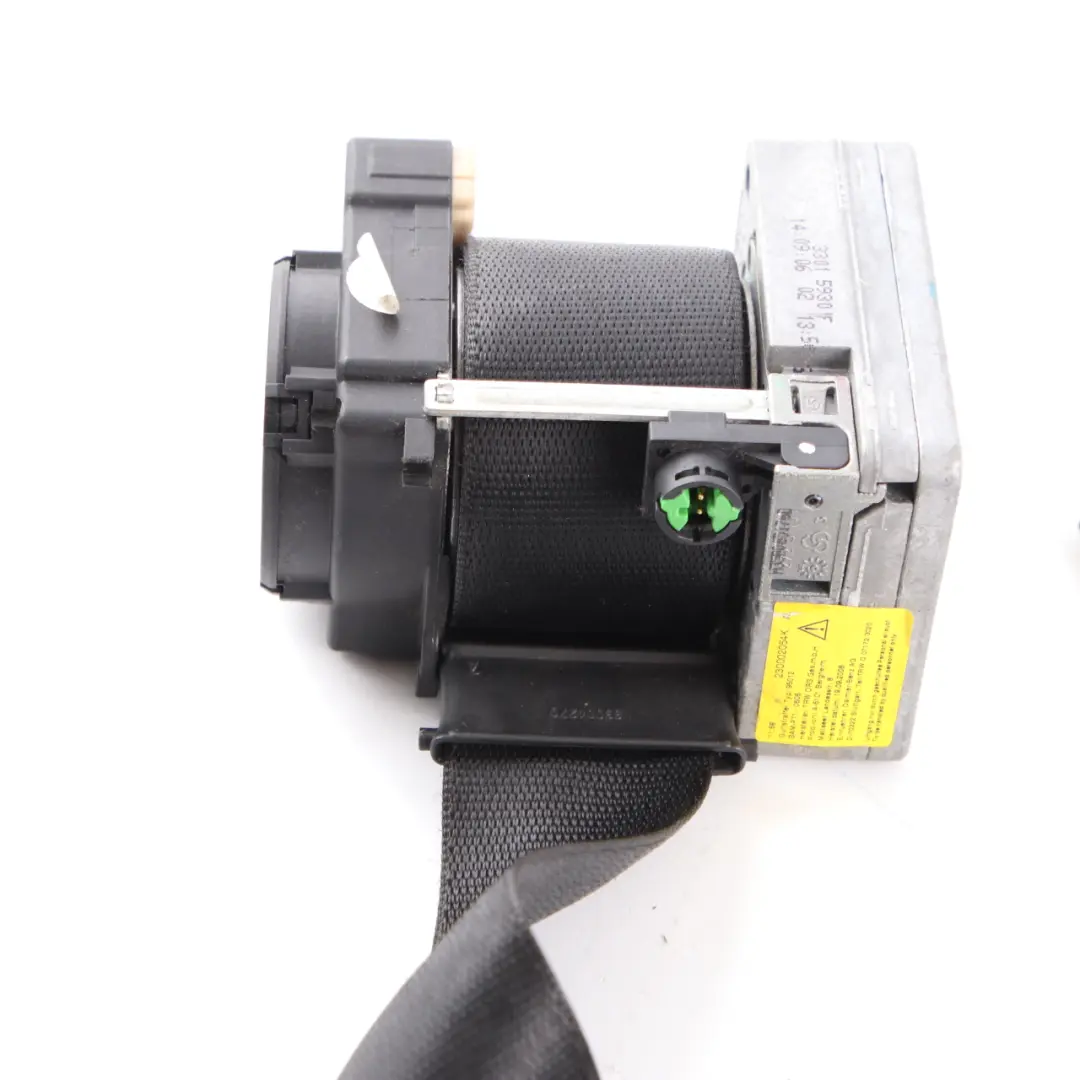 Mercedes W203 Seatbelt Front Right O/S Seat Safety Belt Black A2038601086