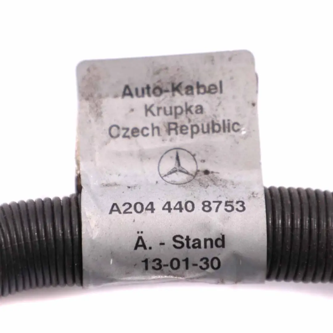 Battery Cable Mercedes W204 W207 Negative Lead Alternator Wiring A2044408753