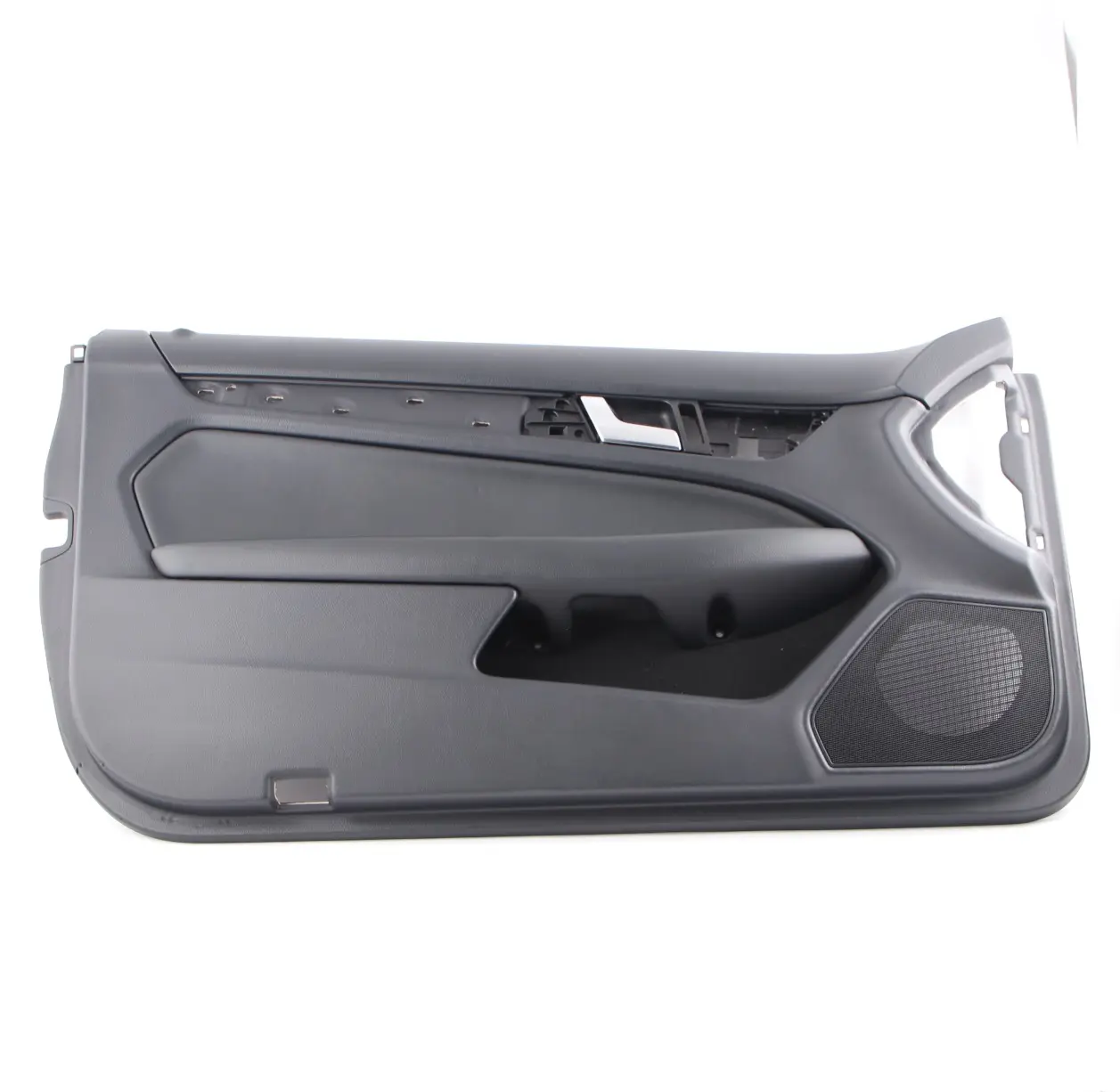 Mercedes C204 Door Card Front Left N/S Trim Panel Cover Black Leather