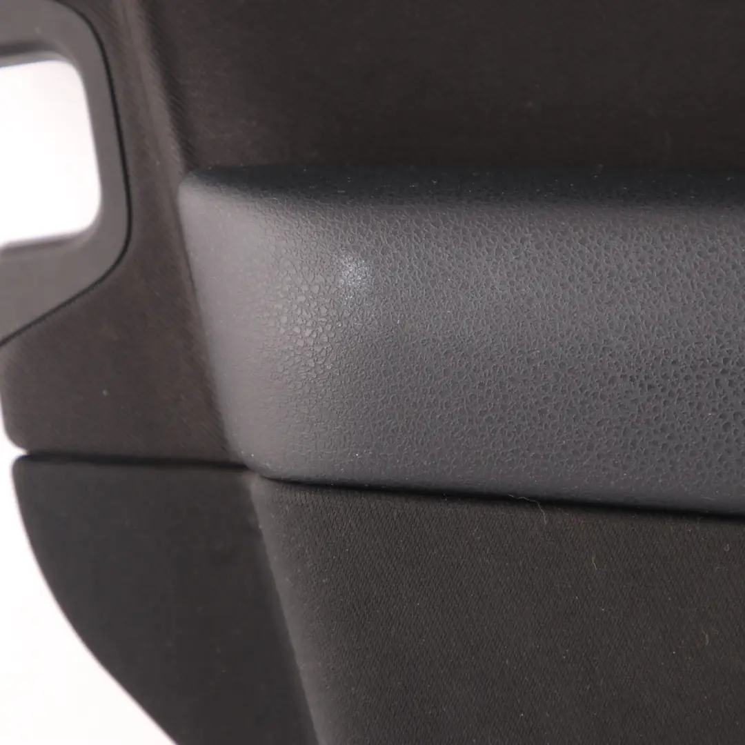 Mercedes W204 Front Left N/S Door Card Trim Panel Covering Black Cloth Fabric
