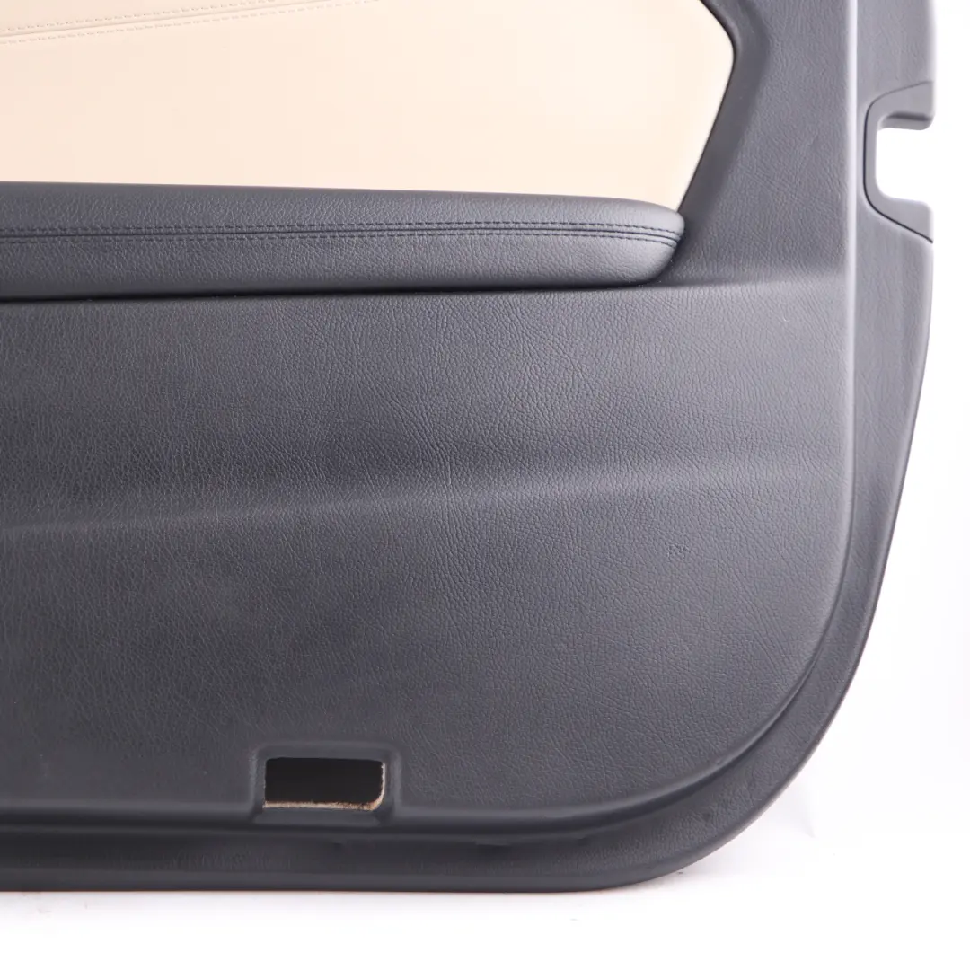 Mercedes C204 Door Card Front Right O/S Trim Panel Cover Beige Leather