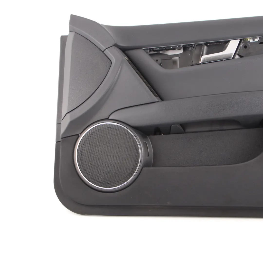 Mercedes W204 Door Card Front Right O/S Trim Panel Covering Black Cloth Fabric