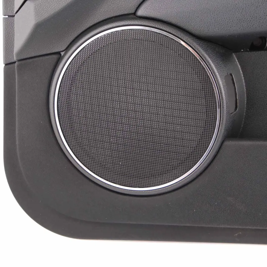 Mercedes W204 Door Card Front Right O/S Trim Panel Covering Black Cloth Fabric