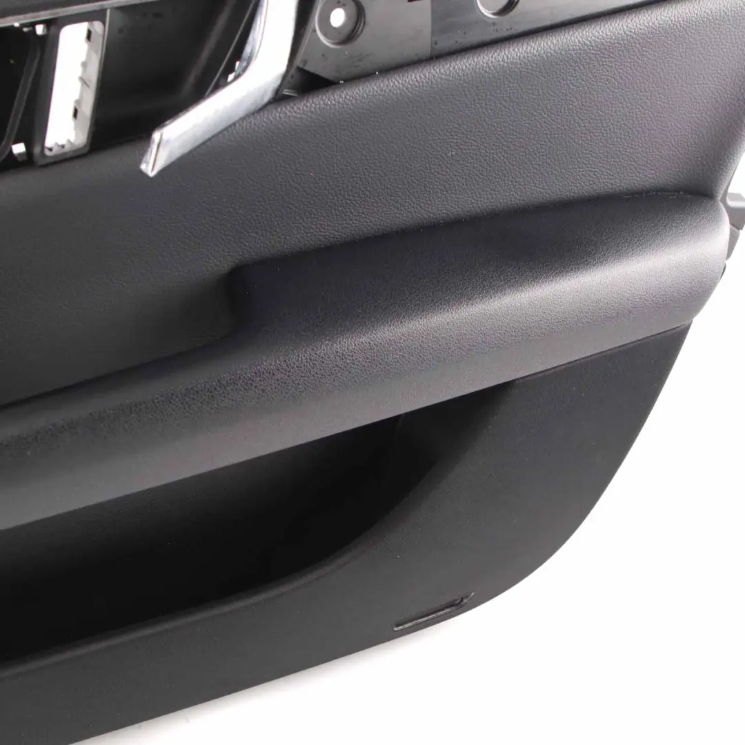 Mercedes W204 Door Card Front Right O/S Trim Panel Covering Black Cloth Fabric