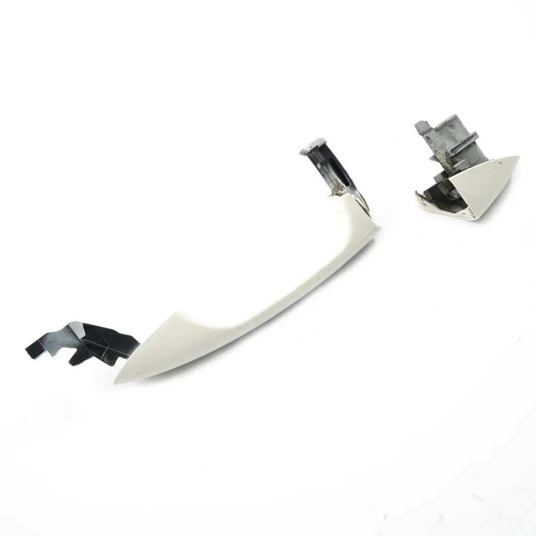 Door Handle Mercedes W176 W204 Grab Front Right O/S Outside Calcite White - 650