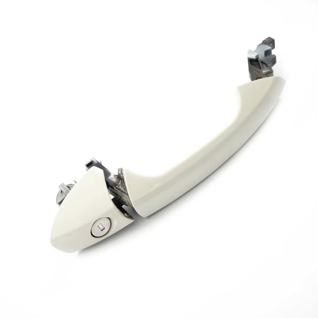 Door Handle Mercedes W176 W204 Grab Front Right O/S Outside Calcite White - 650