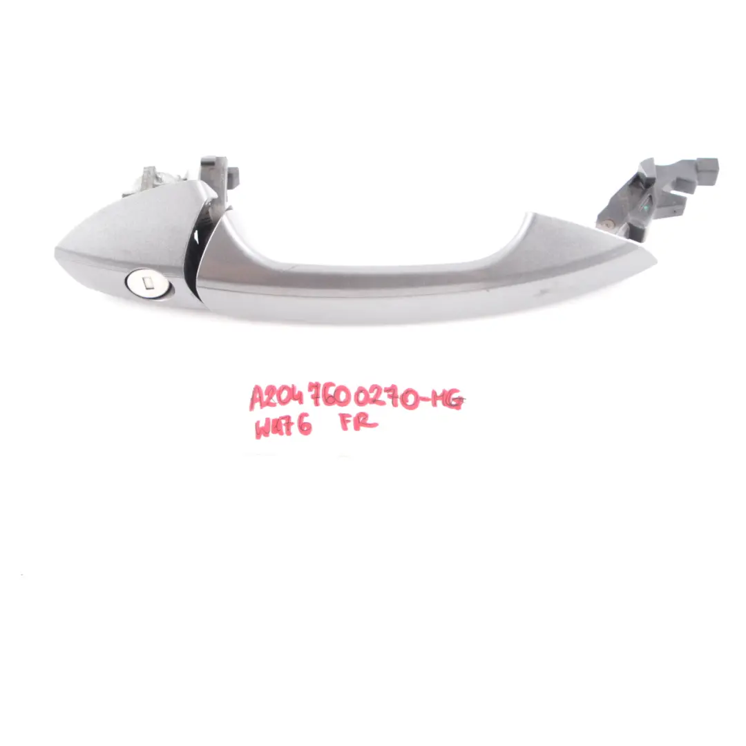 Door Handle Mercedes W176 W204 Grab Front Right O/S Outside Mountain Grey - 787