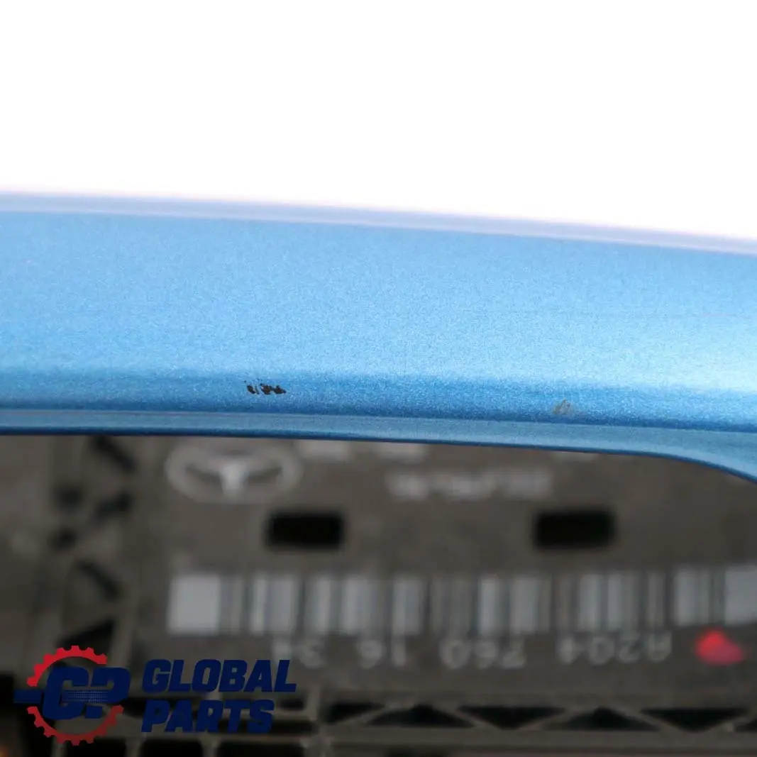 Mercedes W176 Rear Right Door O/S Handle South Sea Blue Metallic 162