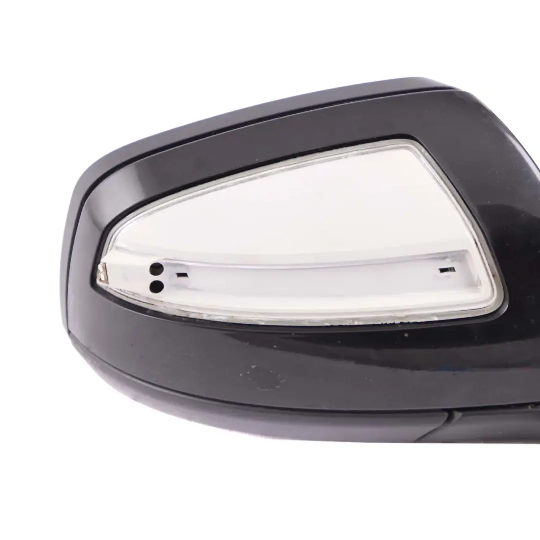 Wing Mirror Mercedes W204 Outside Right Door Trim Panel Obsidian Black - 197