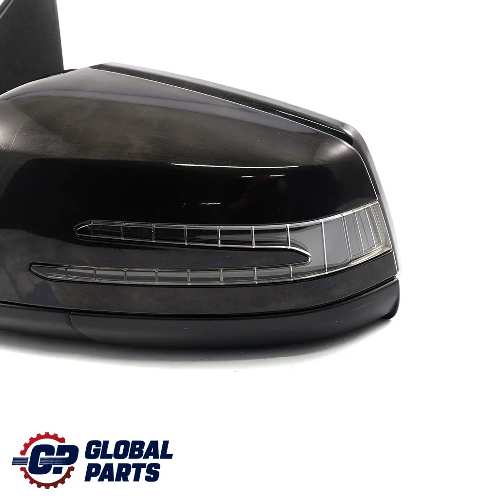 Mercedes-Benz C W204 Power Fold Auto Dip Left Wing Door Mirror Obsidian Black