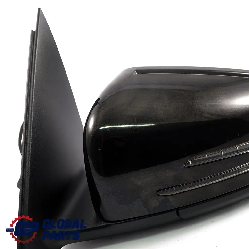 Mercedes-Benz C W204 Power Fold Auto Dip Left Wing Door Mirror Obsidian Black