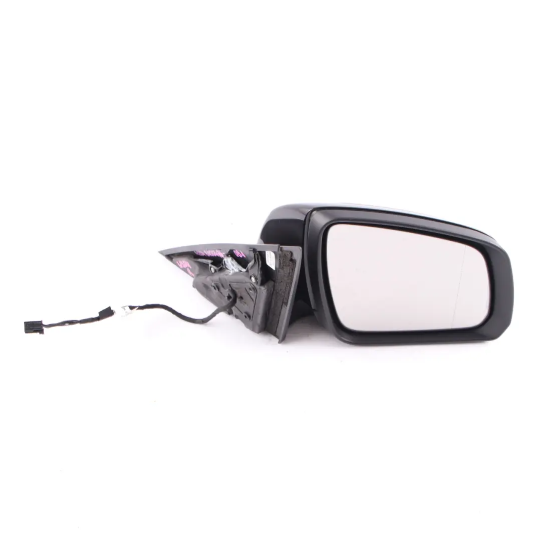 Mercedes W204 Wing Mirror Door Right O/S Obsidian Black Metallic - 197