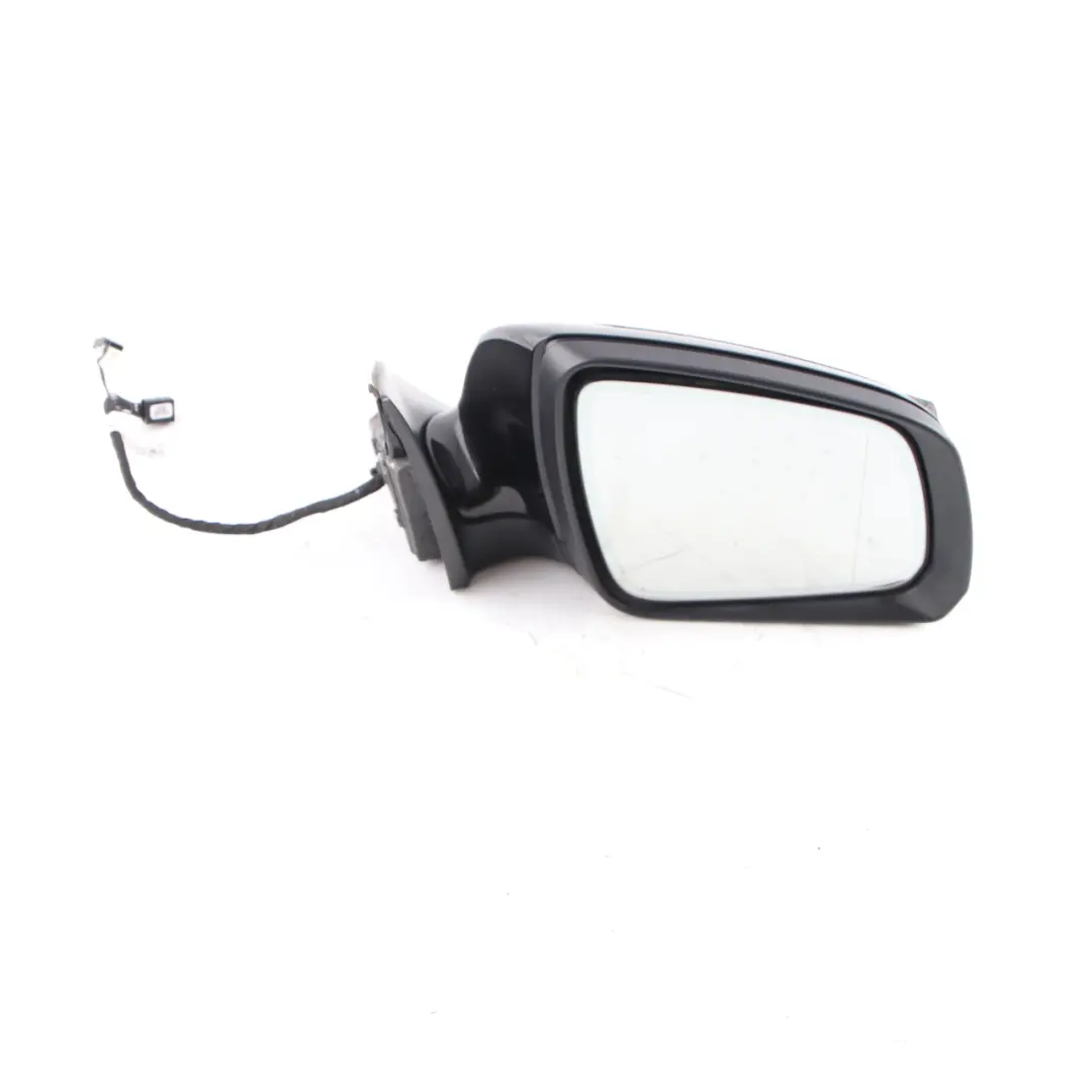 Mercedes W204 Wing Mirror Power Fold Door Right O/S Obsidian Black Metallic 197