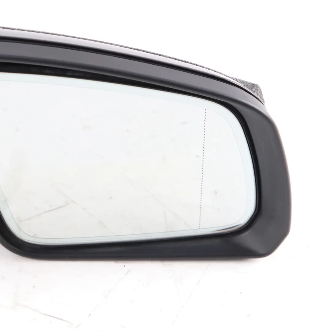 Mercedes W204 Wing Mirror Power Fold Door Right O/S Obsidian Black Metallic 197