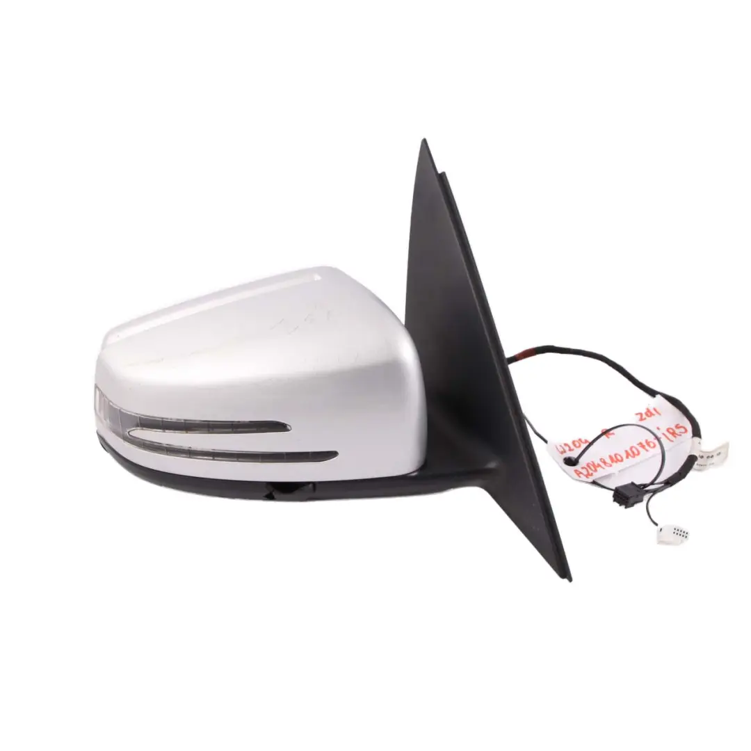 Wing Mirror Mercedes W204 Outside Right Door Iridium Silver Metallic 775 C-Class