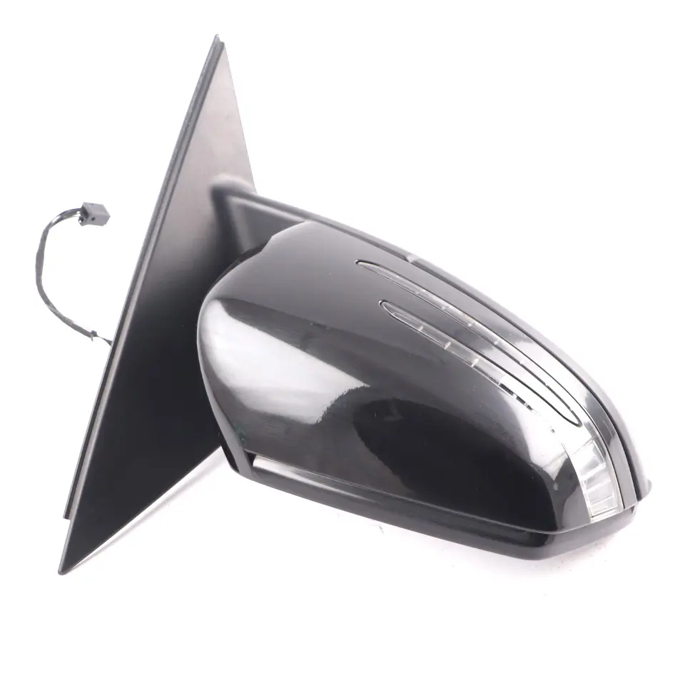 Wing Mirror Mercedes W204  Exterior Door Right O/S Schwarz Black Electric 040