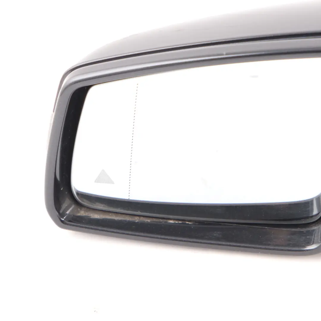 Mercedes W204 Wing Mirror Outside Power Fold Door Left N/S Magnetite Black - 183