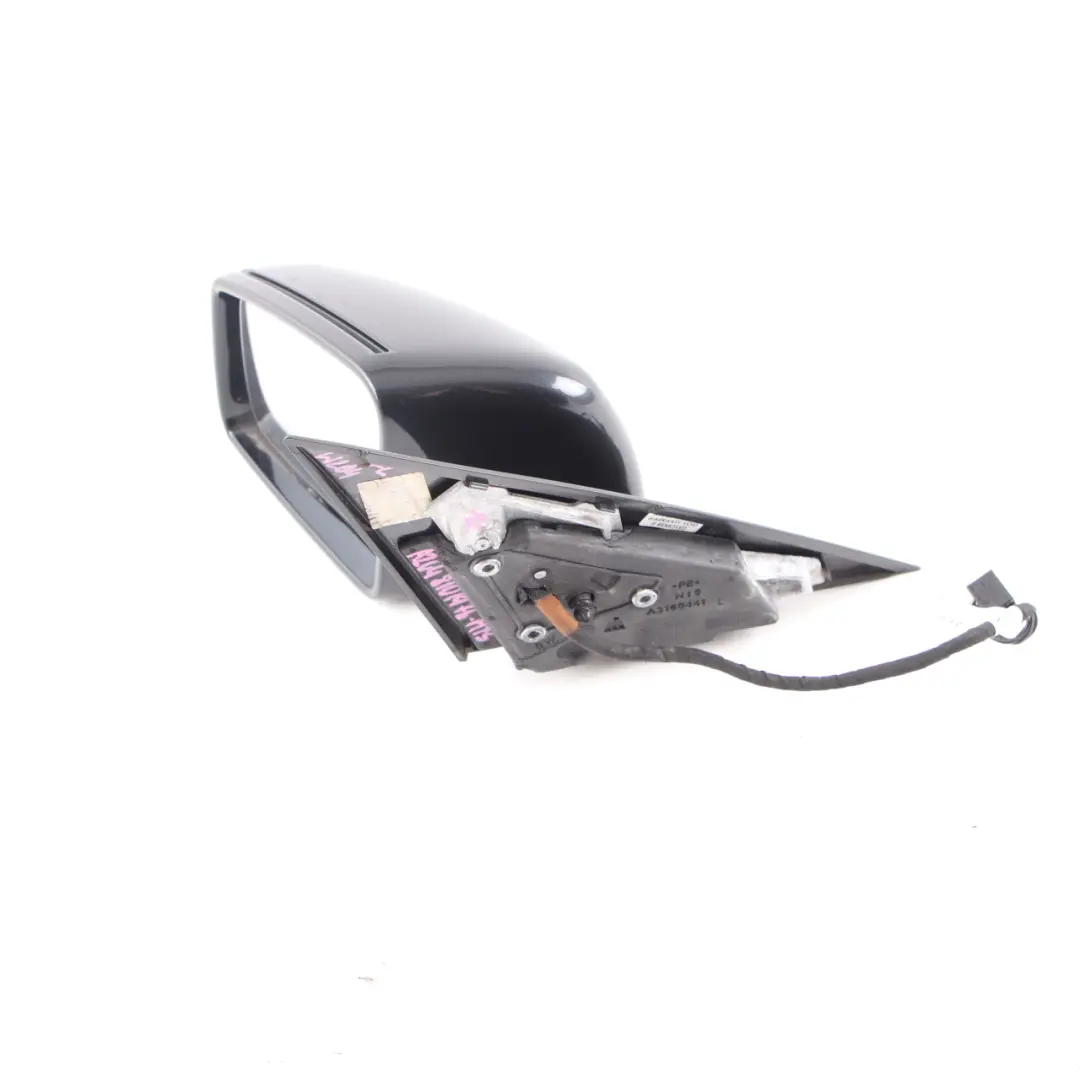 Mercedes W204 Wing Mirror Outside Power Fold Door Left N/S Magnetite Black - 183