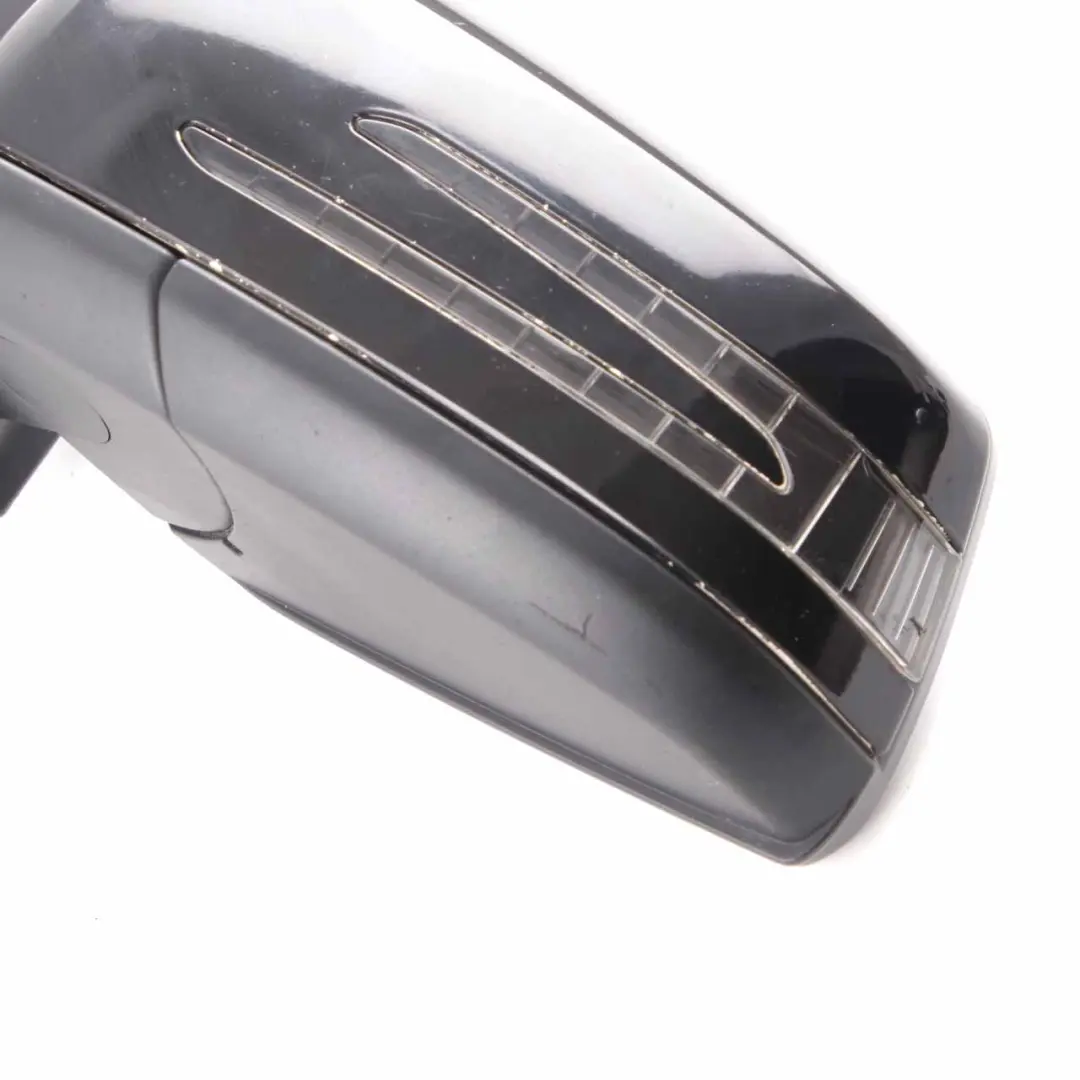 Mercedes W204 Coupe Wing Mirror Door Left N/S Outside Power Fold Auto Dip Black