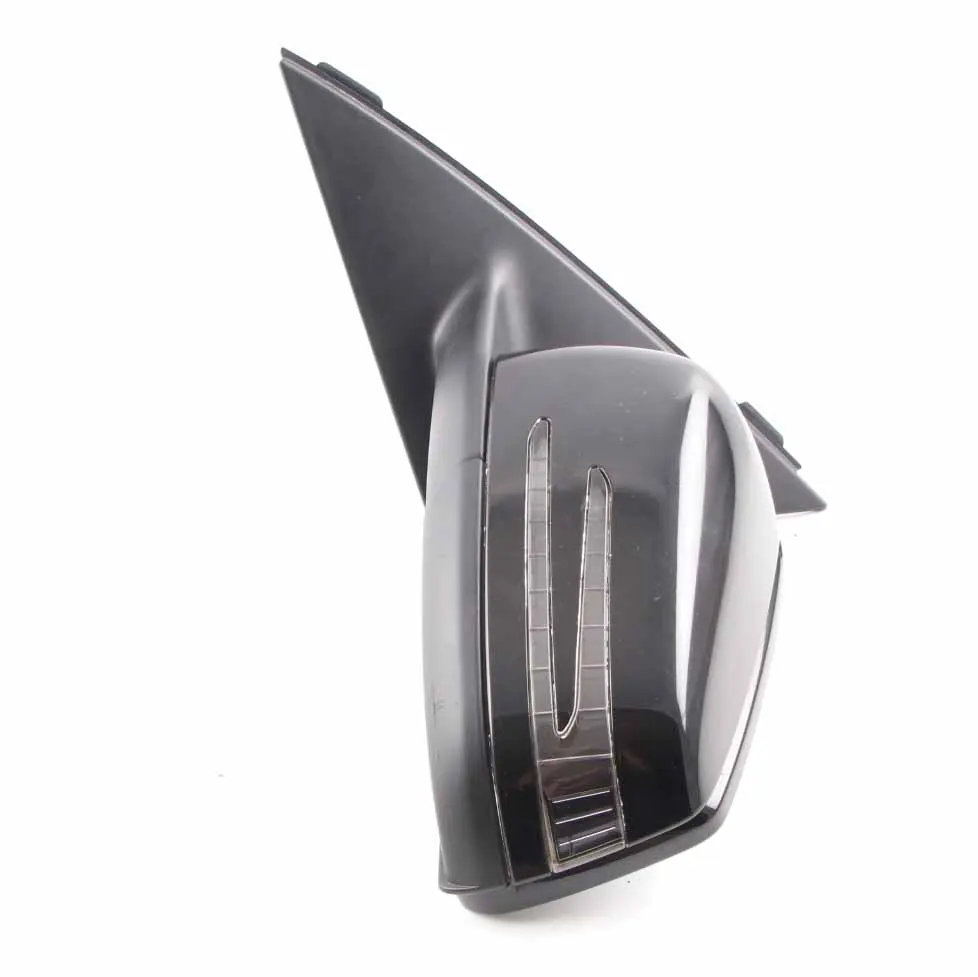 Mercedes W204 Coupe Wing Mirror Door Left N/S Outside Power Fold Auto Dip Black