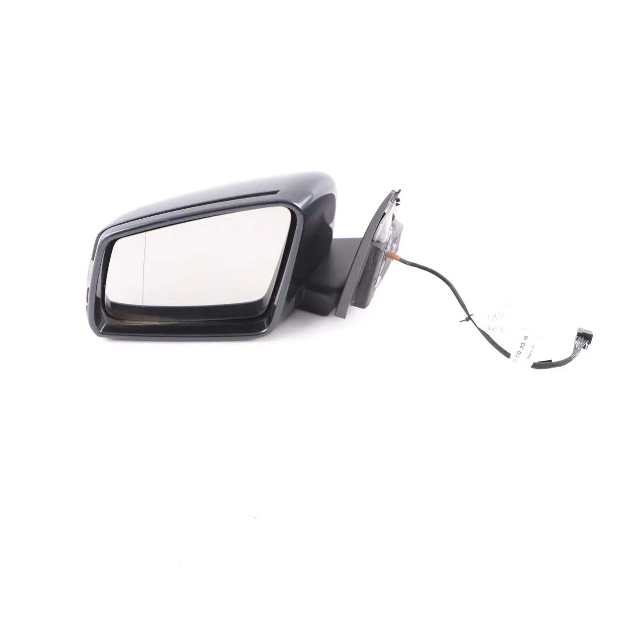 Mercedes W204 Wing Mirror Door Left N/S Auto Dip Magnetite Black Metallic - 183