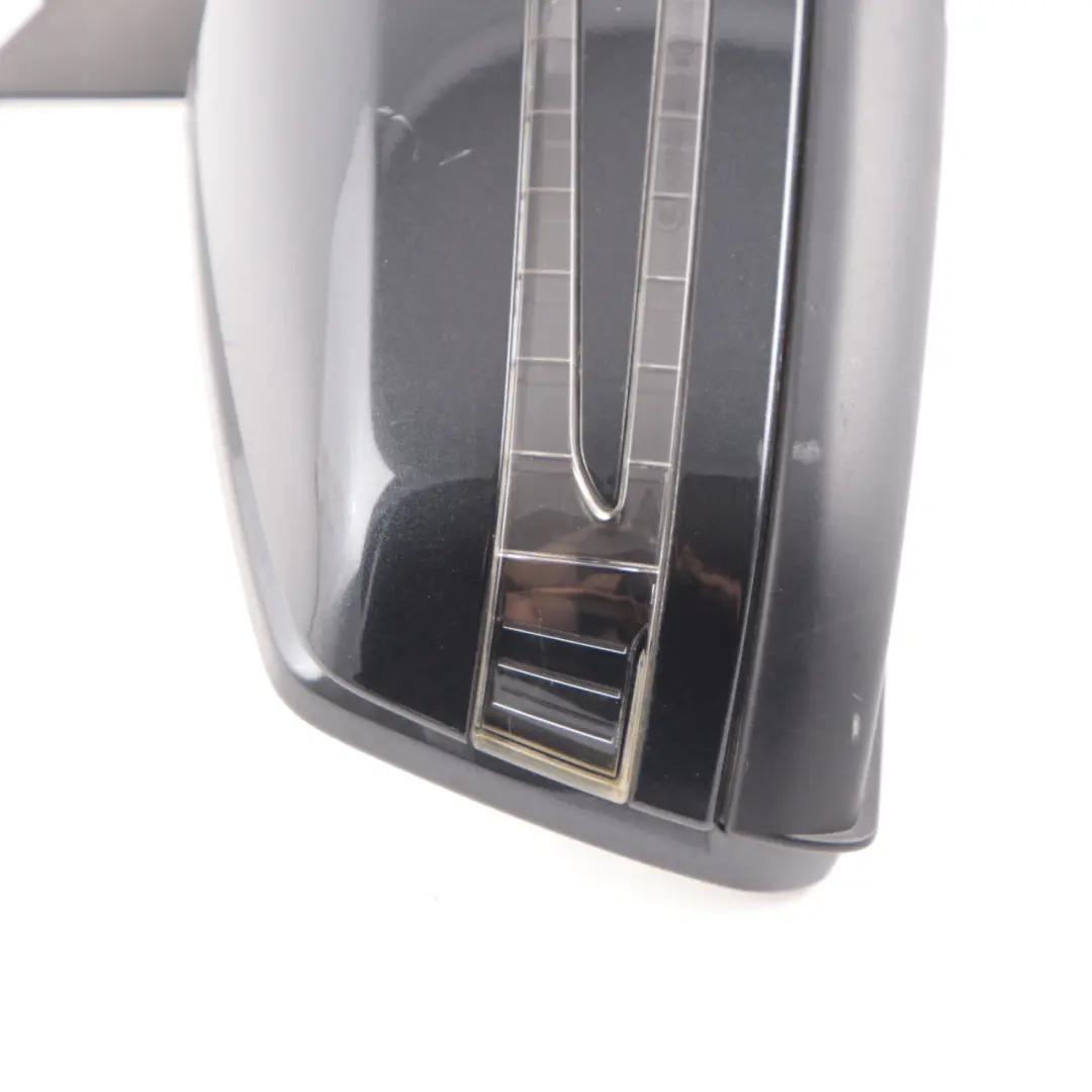 Mercedes W204 Wing Mirror Power Fold Door Right O/S Magnetite Black Metallic 183