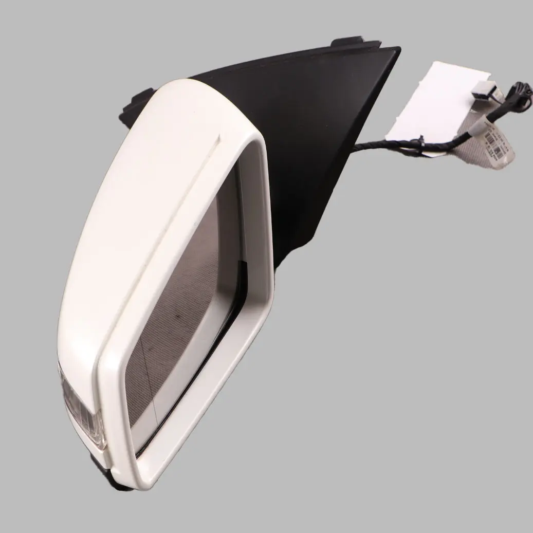 Mercedes W204 Coupe Wing Mirror Door Left N/S Outside Diamond White Metallic 799