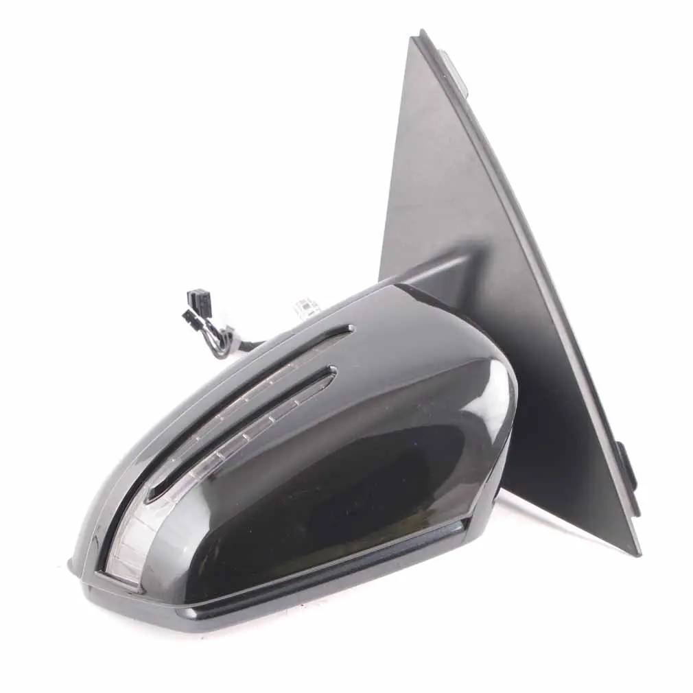 Mercedes W204 Coupe Wing Mirror Door Left N/S Magnetite Black - 183 A2048103576