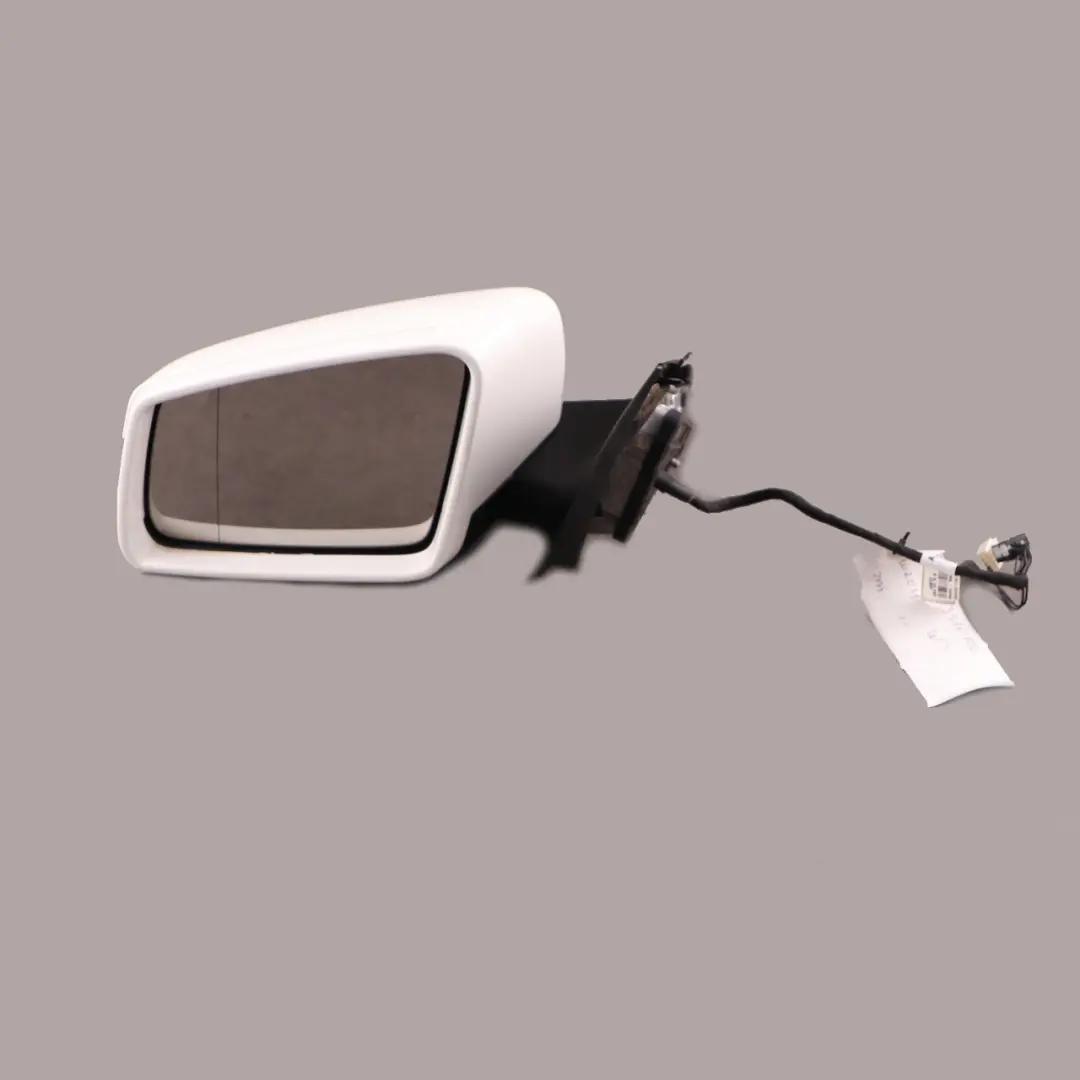 Mercedes W204 Coupe Wing Mirror Power Fold Door Left N/S Polar White - 149