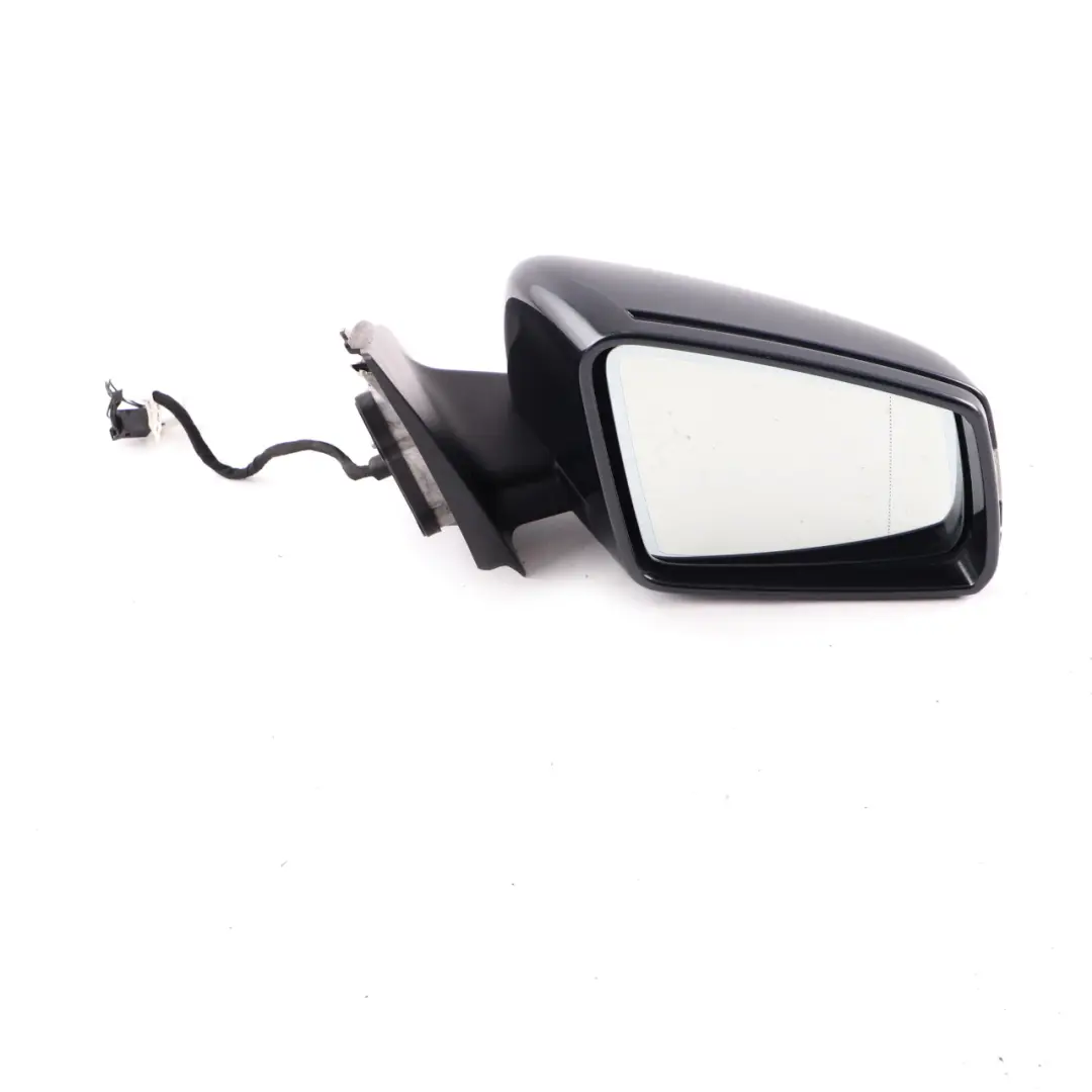 Mercedes W204 Coupe Wing Mirror Right Power Fold Magnetite Black Metallic 183