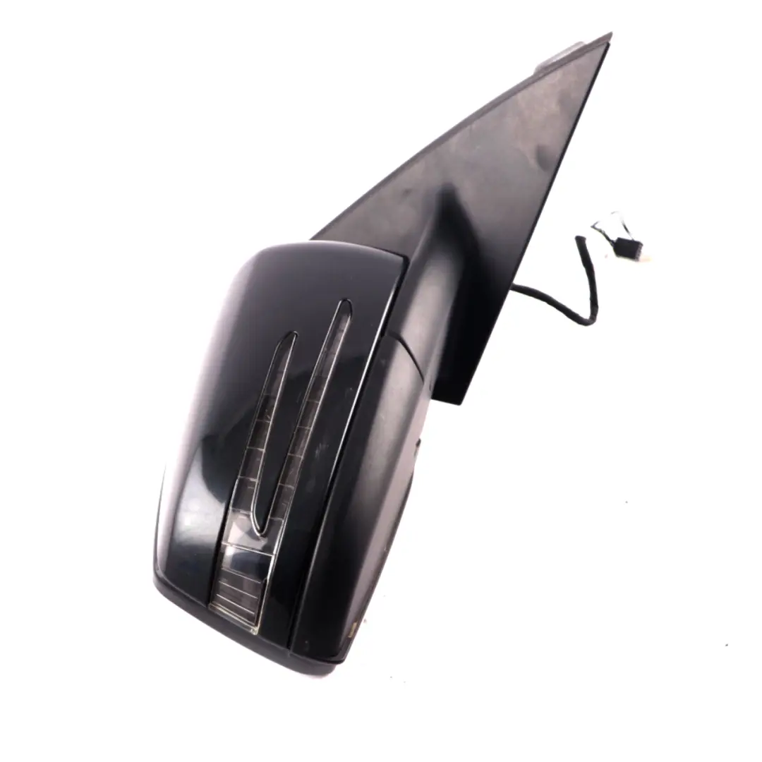 Mercedes W204 Coupe Wing Mirror Right Power Fold Magnetite Black Metallic 183