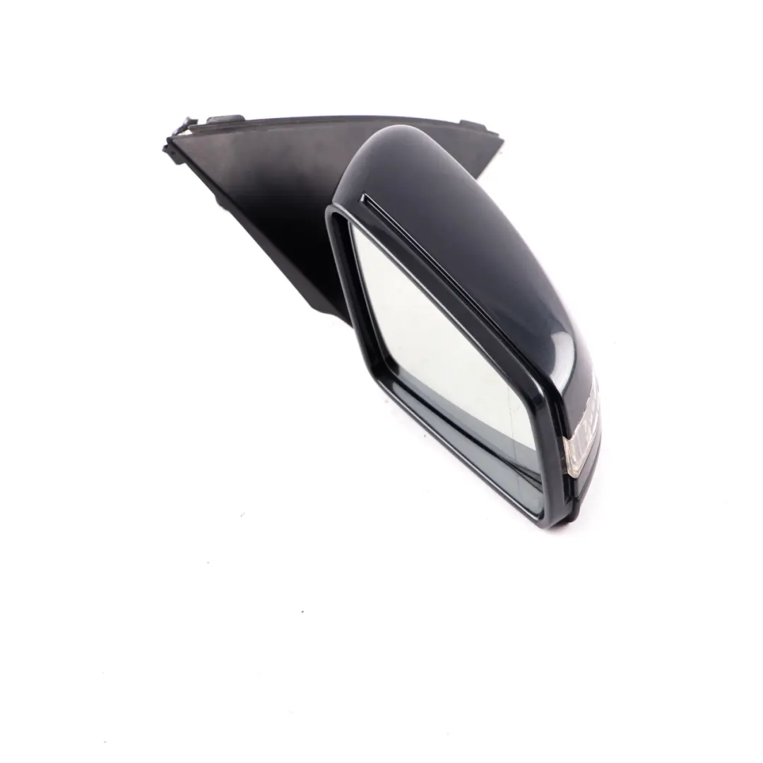 Mercedes W204 Coupe Wing Mirror Right Power Fold Magnetite Black Metallic 183