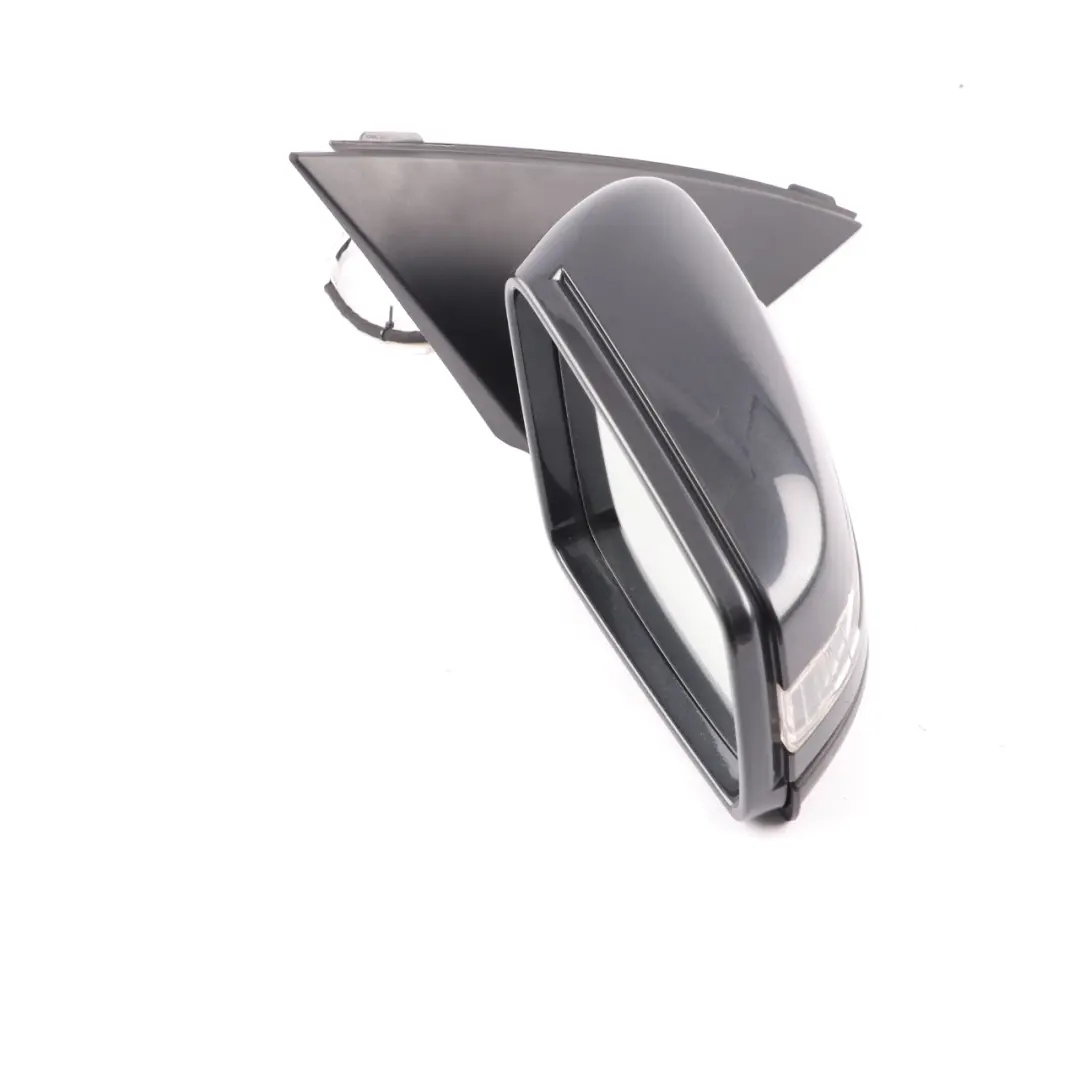 Mercedes W204 Coupe Wing Mirror Right Power Fold Magnetite Black Metallic 183