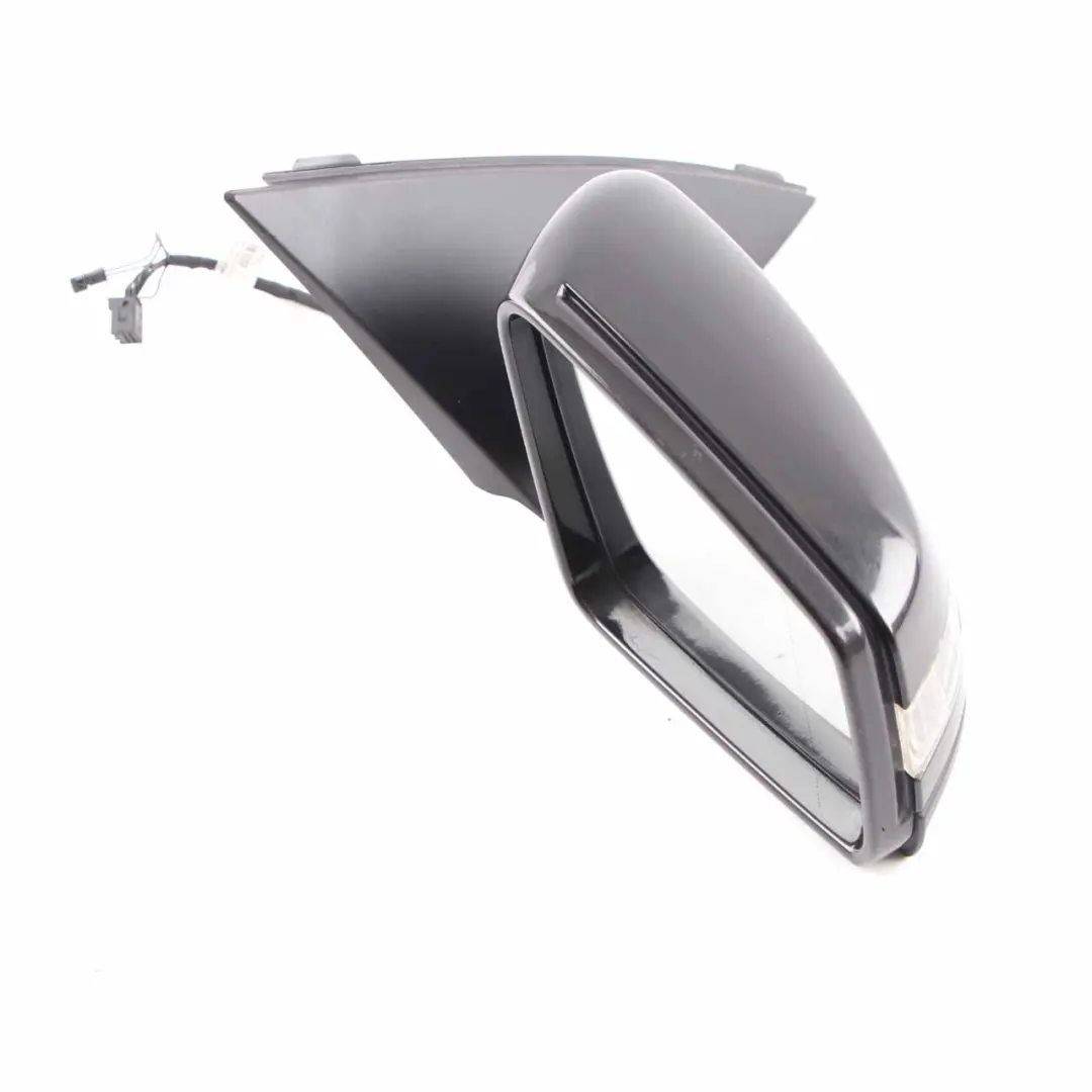 Mercedes W204 Coupe Wing Mirror Door Right O/S Outside Obsidian Black - 197